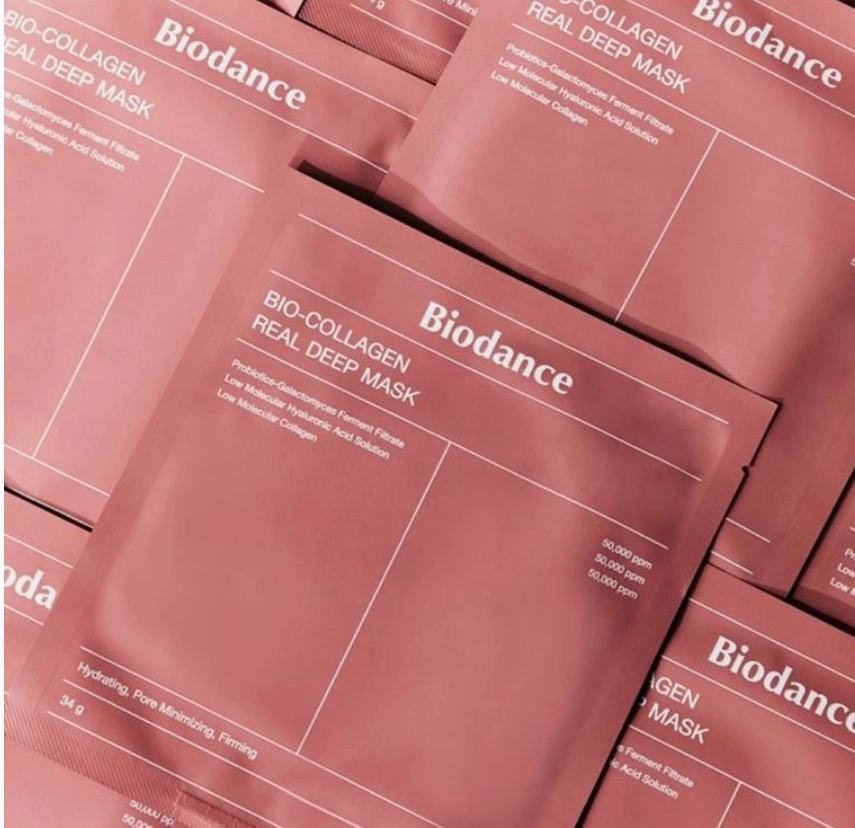 Biodance Bio-Collagen Real Deep Mask packaging on a white background