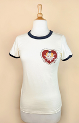 Heartbreaker Fitted Ringer Tee