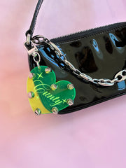 Cunty Studded Keychain/Bag Charm
