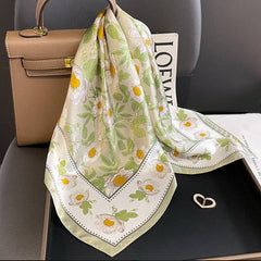 Spring Meadow Daisy Silky Feel Banada Scarf