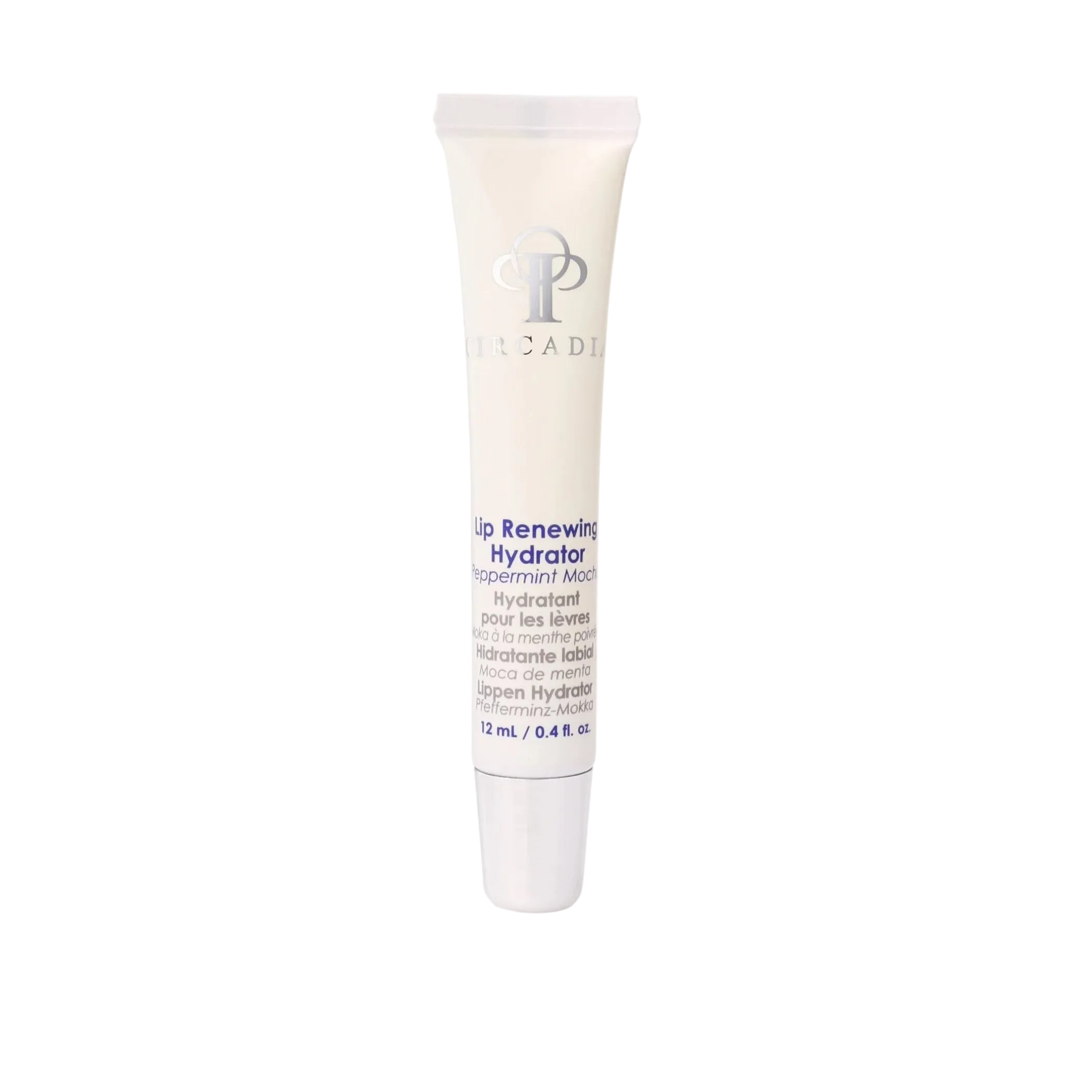 Tube of lip Renewing Hydrator on a white background